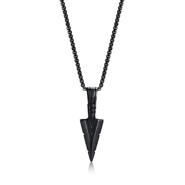 Tribal Arrowhead Pendant Necklaces - The Burner Shop