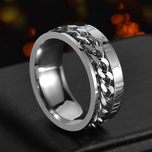 Unisex Stainless Steel Ring Rings - The Burner Shop