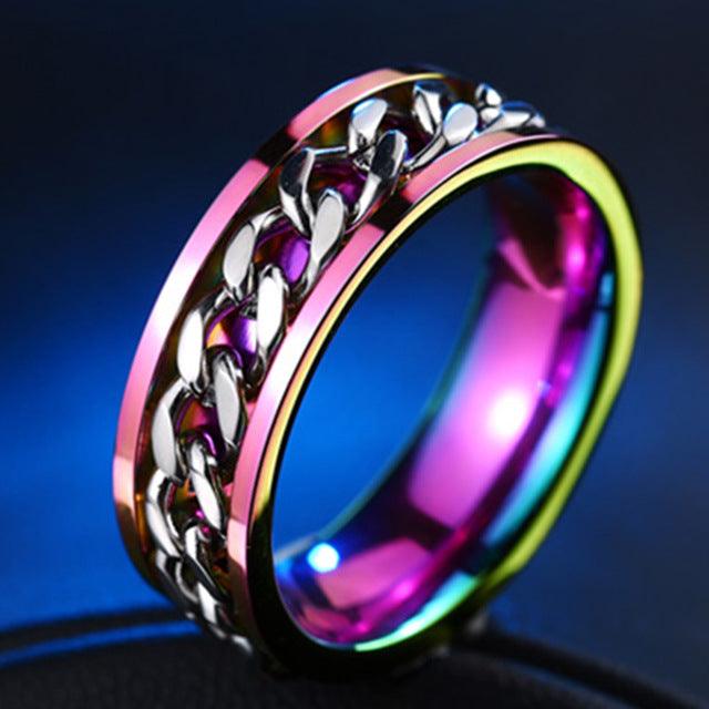 Unisex Stainless Steel Ring Rings - The Burner Shop