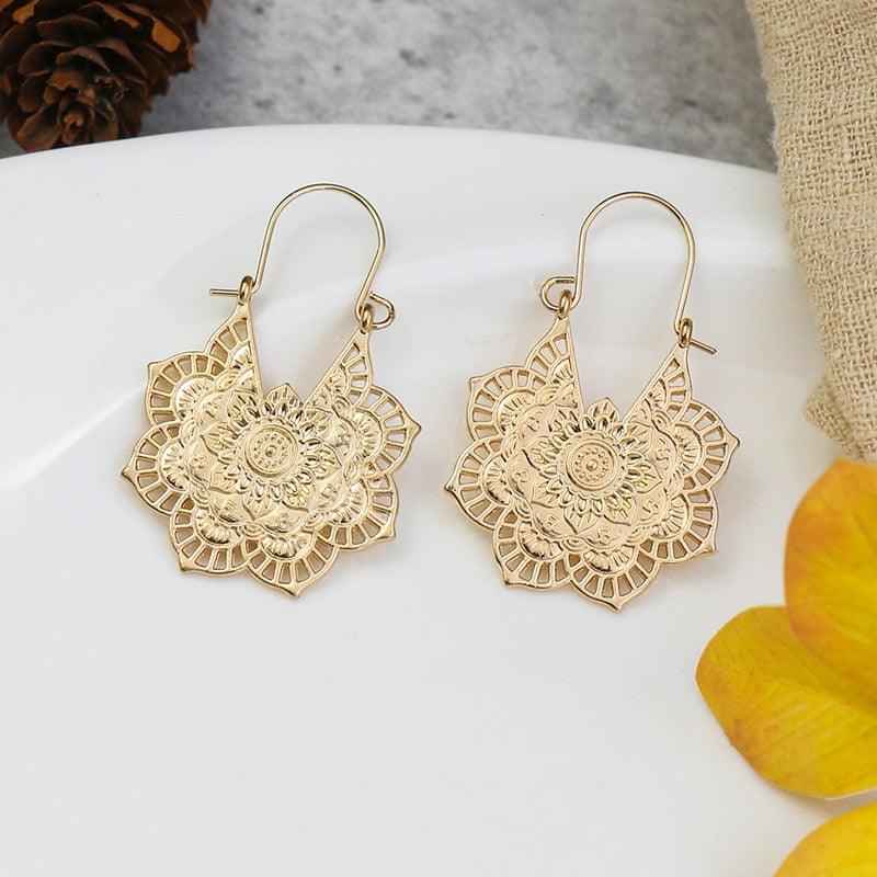 Vintage Boho Drop Earrings Earrings - The Burner Shop