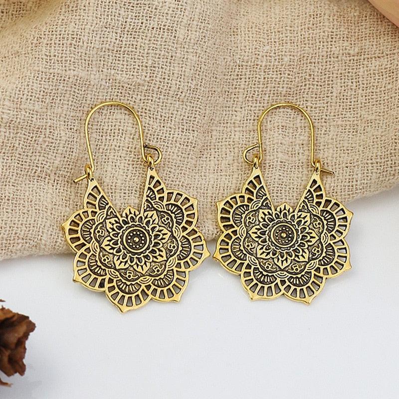 Vintage Boho Drop Earrings Earrings - The Burner Shop