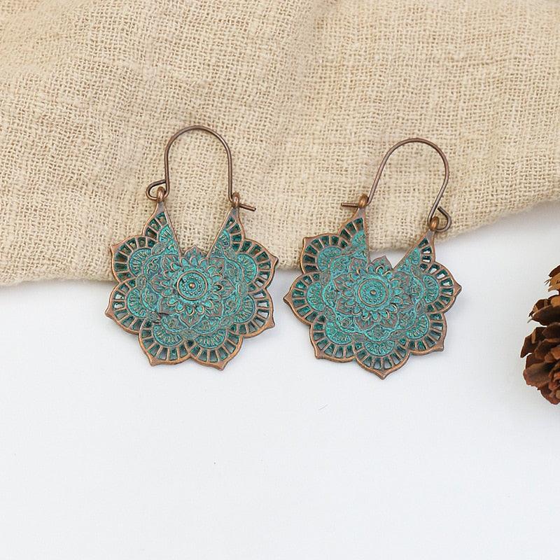 Vintage Boho Drop Earrings Earrings - The Burner Shop