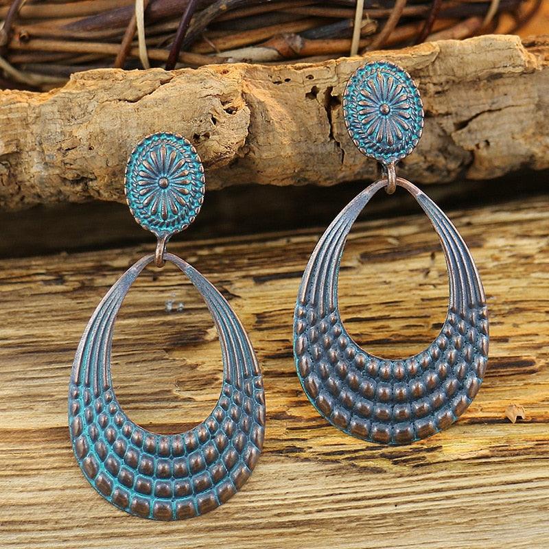 Vintage Boho Drop Earrings Earrings - The Burner Shop