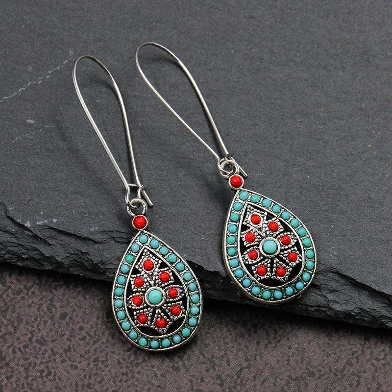 Vintage Boho Drop Earrings Earrings - The Burner Shop