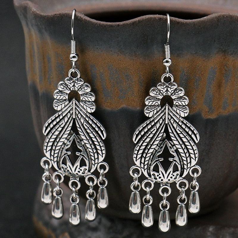 Vintage Boho Drop Earrings Earrings - The Burner Shop