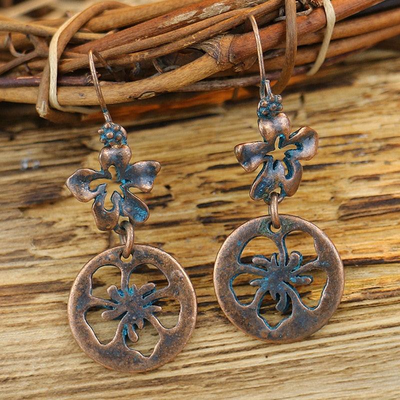 Vintage Boho Drop Earrings Earrings - The Burner Shop