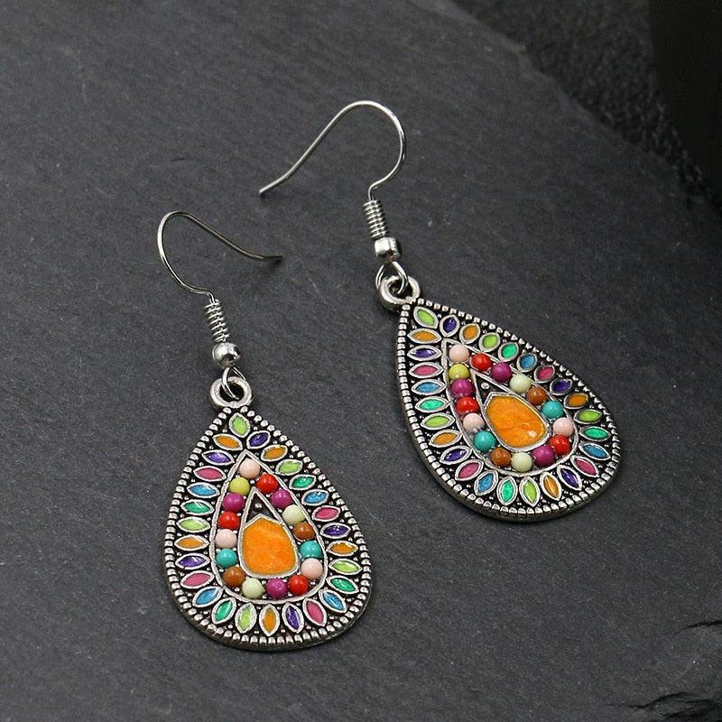 Vintage Boho Drop Earrings Earrings - The Burner Shop