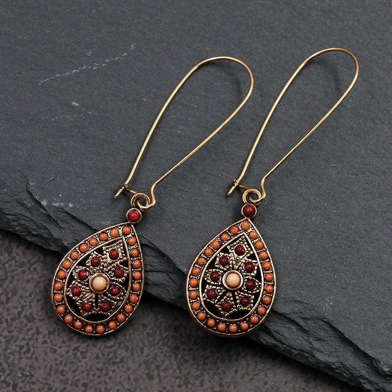 Vintage Boho Drop Earrings Earrings - The Burner Shop