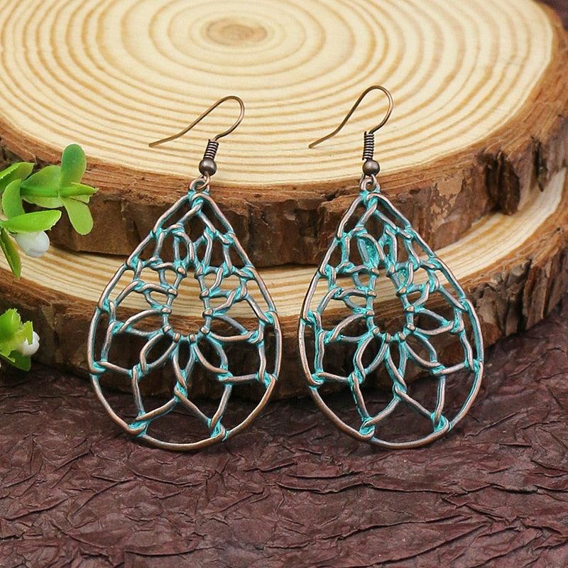 Vintage Boho Drop Earrings Earrings - The Burner Shop