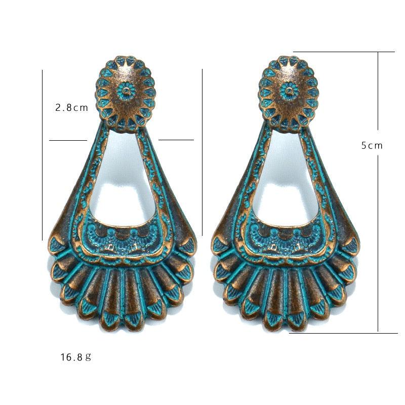 Vintage Boho Drop Earrings Earrings - The Burner Shop