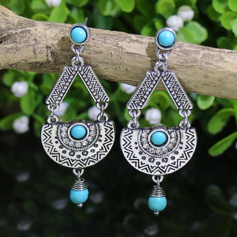 Vintage Drop Earrings Earrings - The Burner Shop