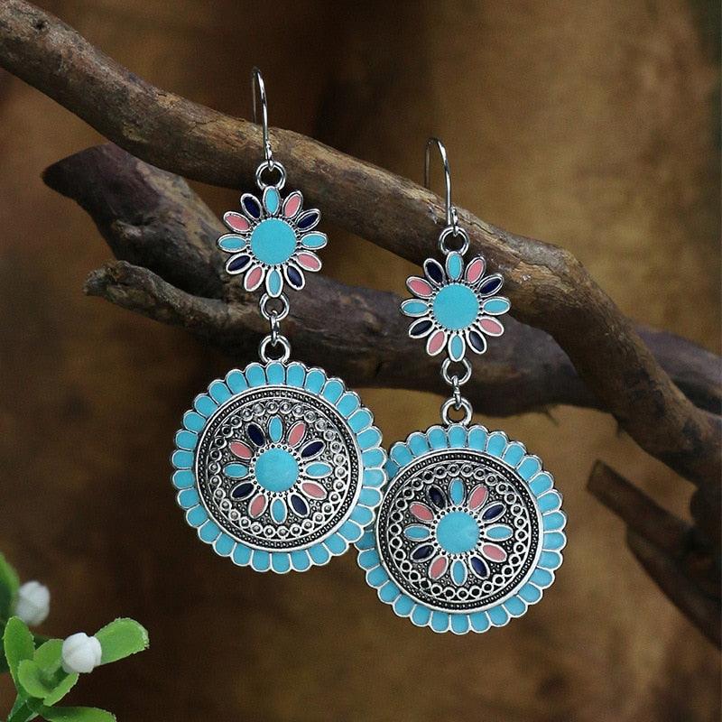 Vintage Drop Earrings Earrings - The Burner Shop