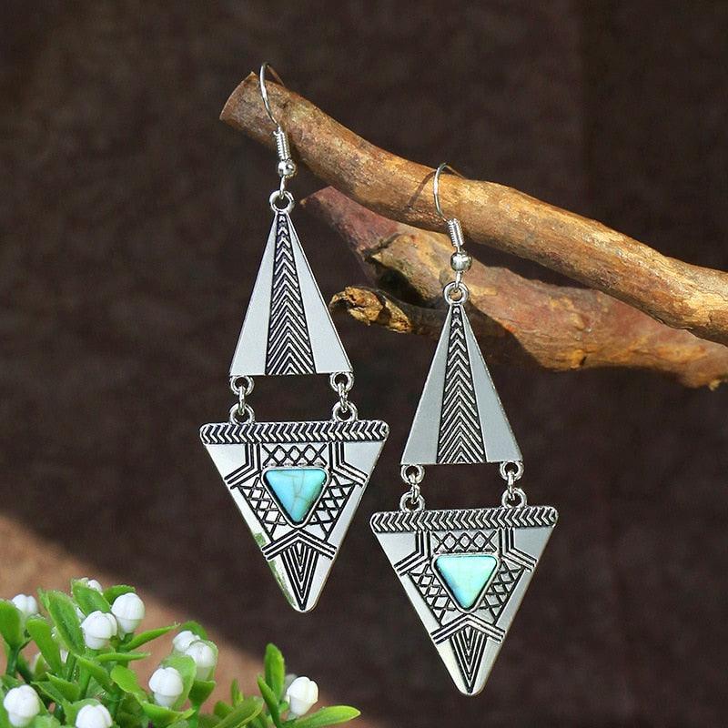 Vintage Drop Earrings Earrings - The Burner Shop