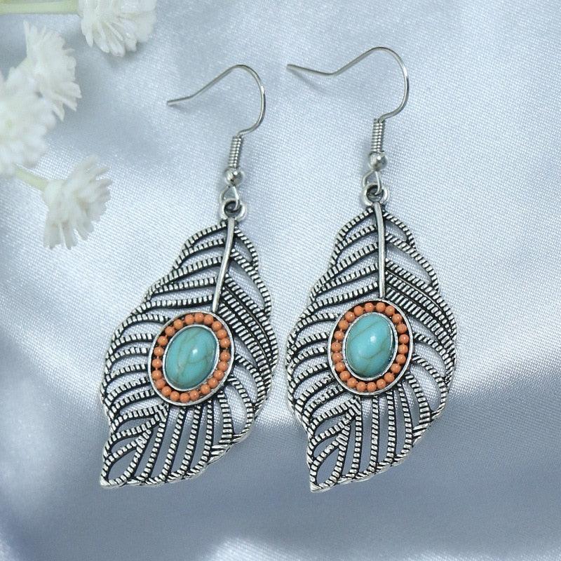 Vintage Drop Earrings Earrings - The Burner Shop