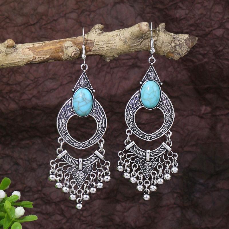 Vintage Drop Earrings Earrings - The Burner Shop