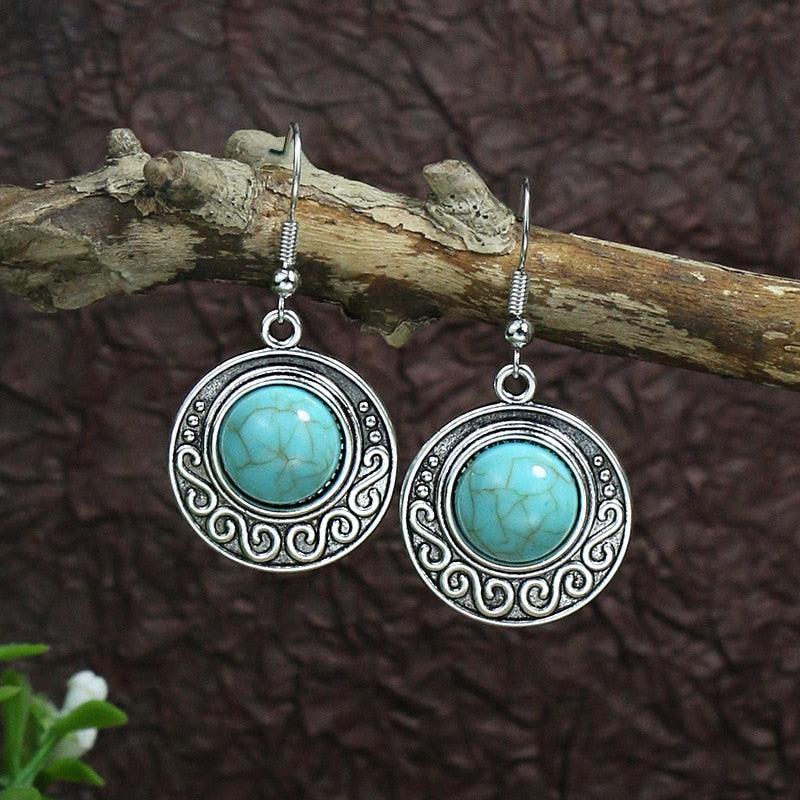 Vintage Drop Earrings Earrings - The Burner Shop