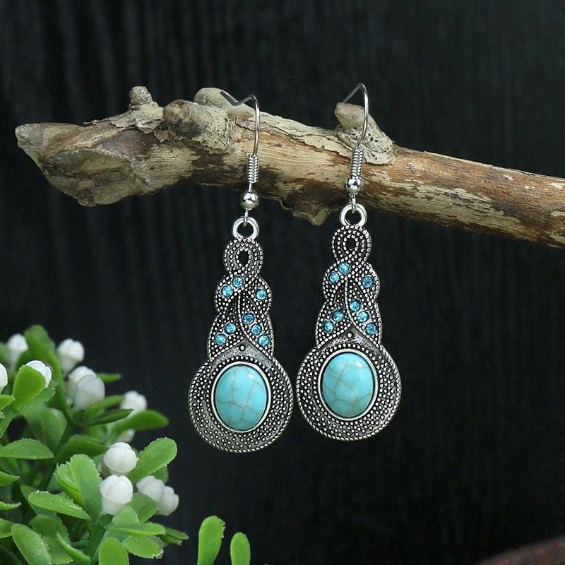 Vintage Drop Earrings Earrings - The Burner Shop