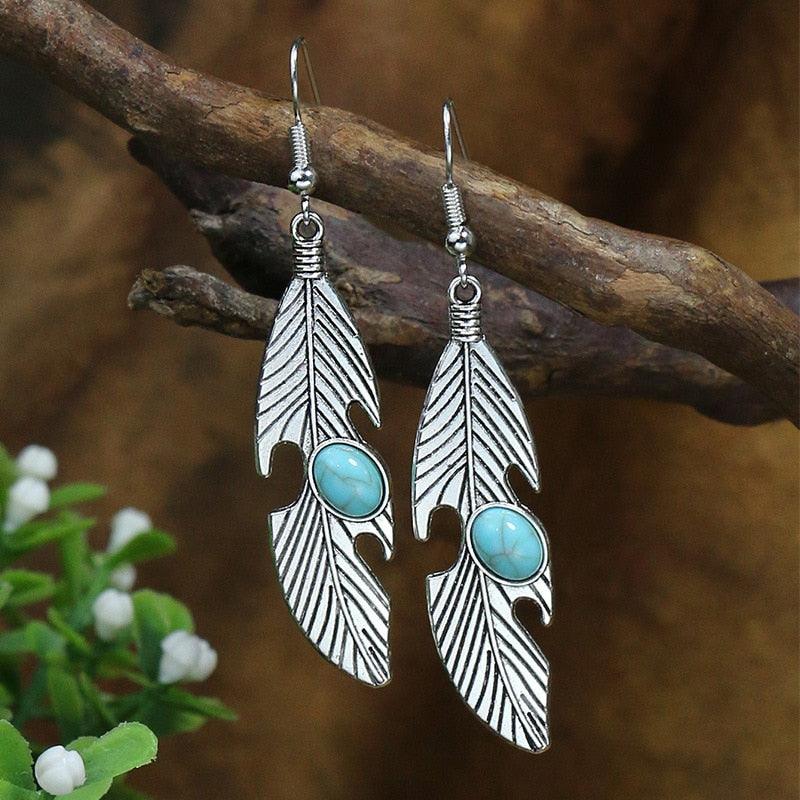 Vintage Drop Earrings Earrings - The Burner Shop
