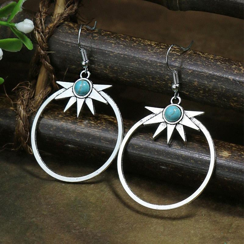 Vintage Drop Earrings Earrings - The Burner Shop
