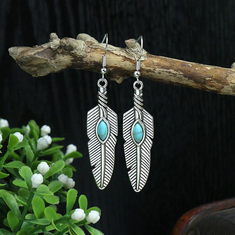 Vintage Drop Earrings Earrings - The Burner Shop