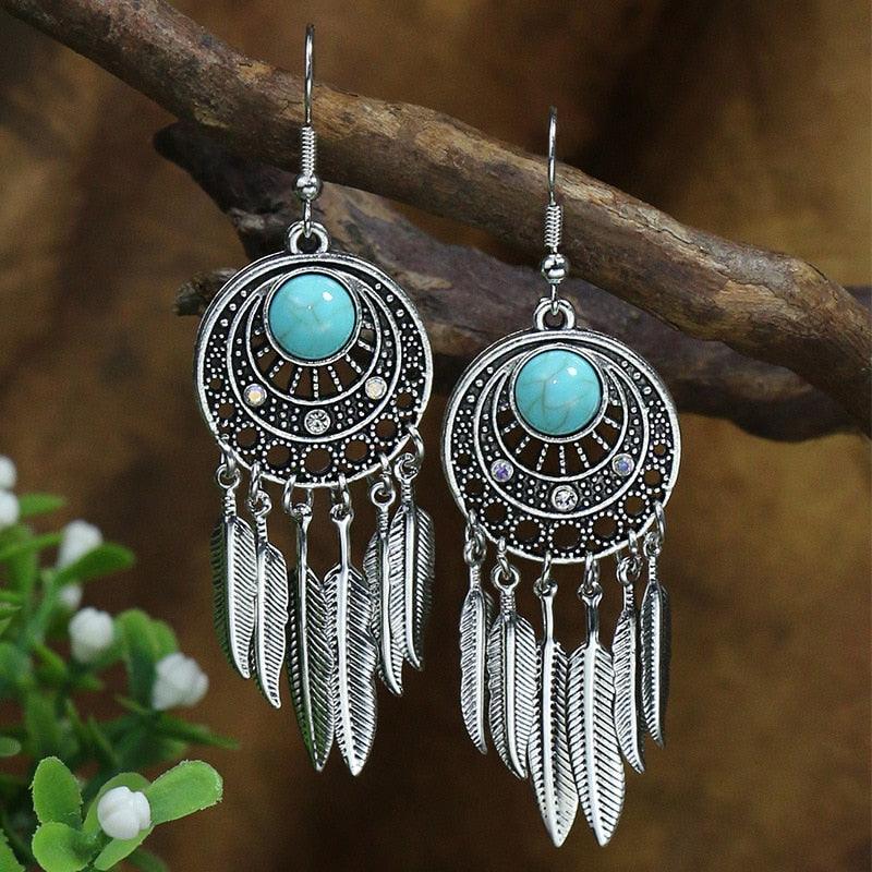 Vintage Drop Earrings Earrings - The Burner Shop