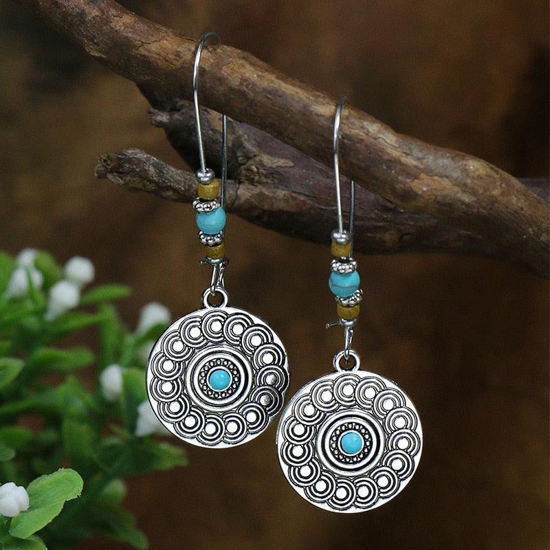 Vintage Drop Earrings Earrings - The Burner Shop