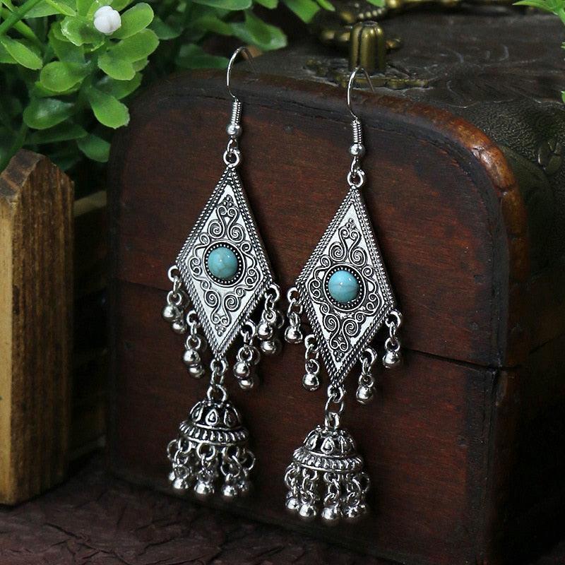 Vintage Drop Earrings Earrings - The Burner Shop
