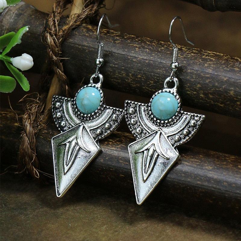 Vintage Drop Earrings Earrings - The Burner Shop