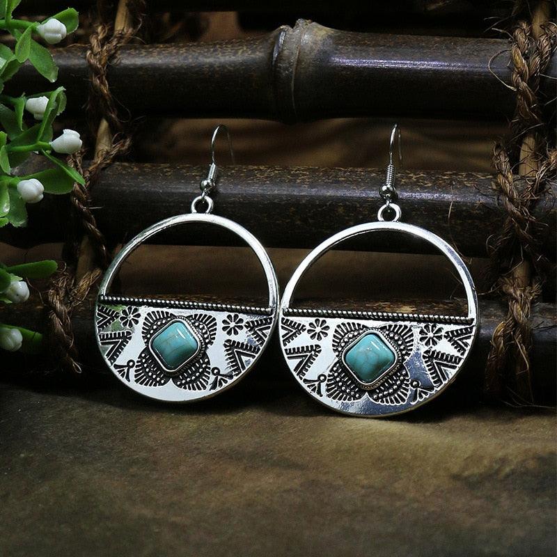 Vintage Drop Earrings Earrings - The Burner Shop