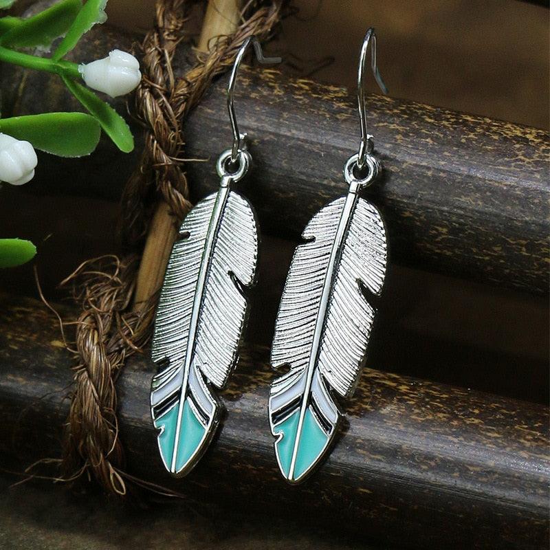 Vintage Drop Earrings Earrings - The Burner Shop