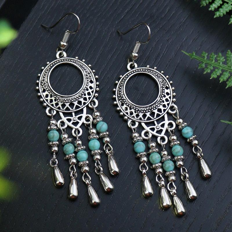 Vintage Drop Earrings Earrings - The Burner Shop