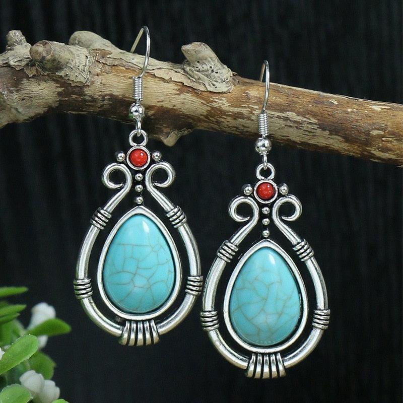 Vintage Drop Earrings Earrings - The Burner Shop