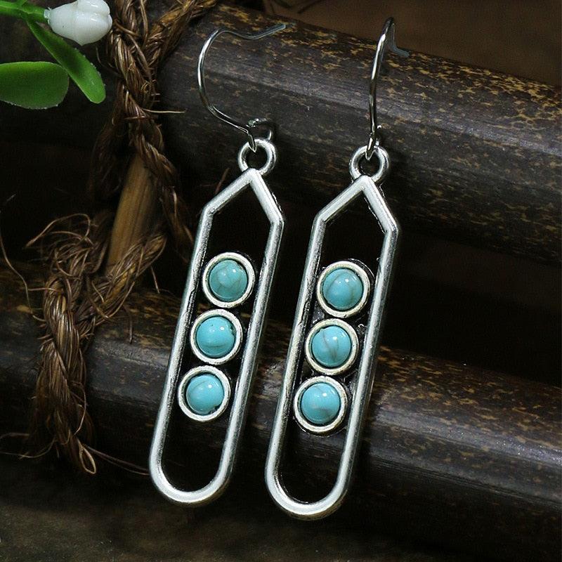 Vintage Drop Earrings Earrings - The Burner Shop