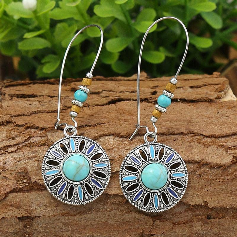 Vintage Drop Earrings Earrings - The Burner Shop