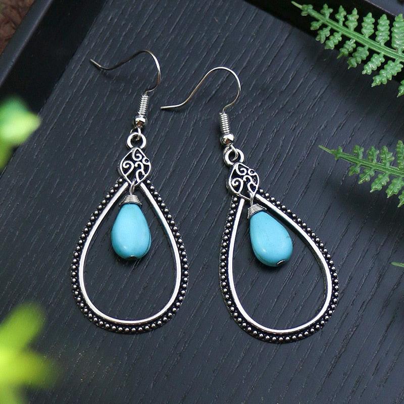 Vintage Drop Earrings Earrings - The Burner Shop
