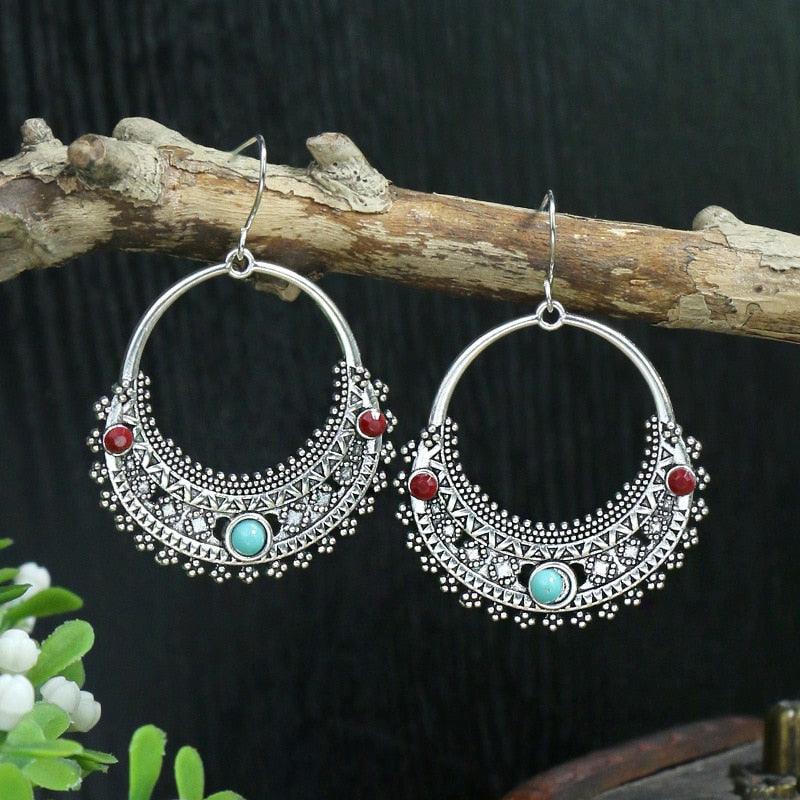 Vintage Drop Earrings Earrings - The Burner Shop