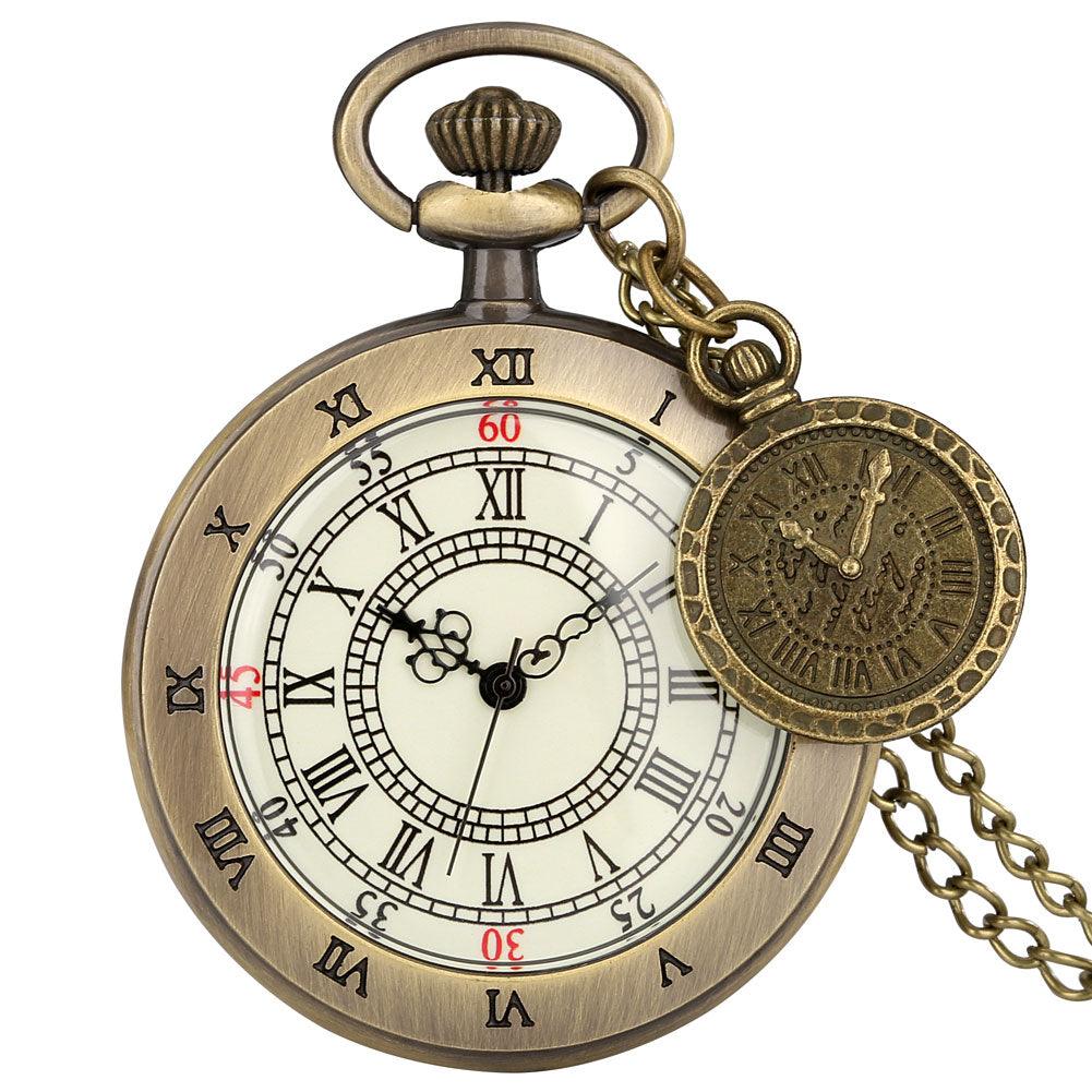 Vintage Hollow Gear Quartz Pocket Watch Watch - The Burner Shop