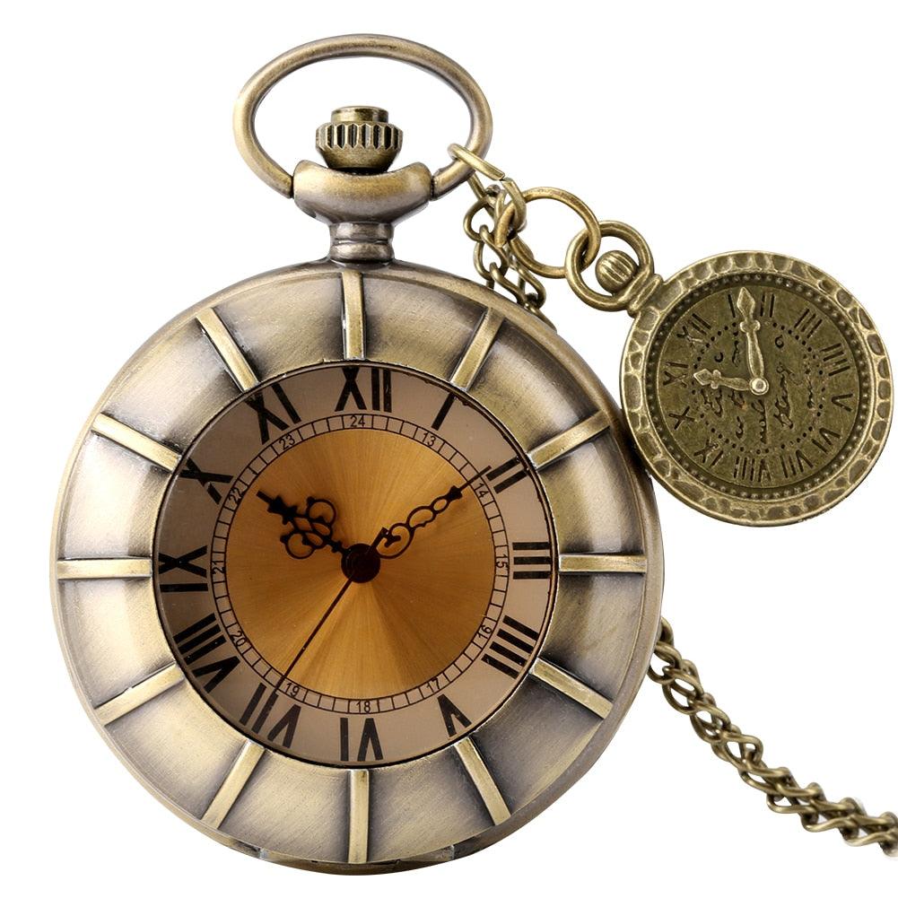 Vintage Hollow Gear Quartz Pocket Watch Watch - The Burner Shop
