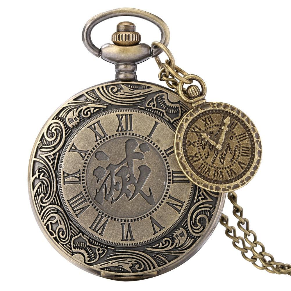 Vintage Hollow Gear Quartz Pocket Watch Watch - The Burner Shop
