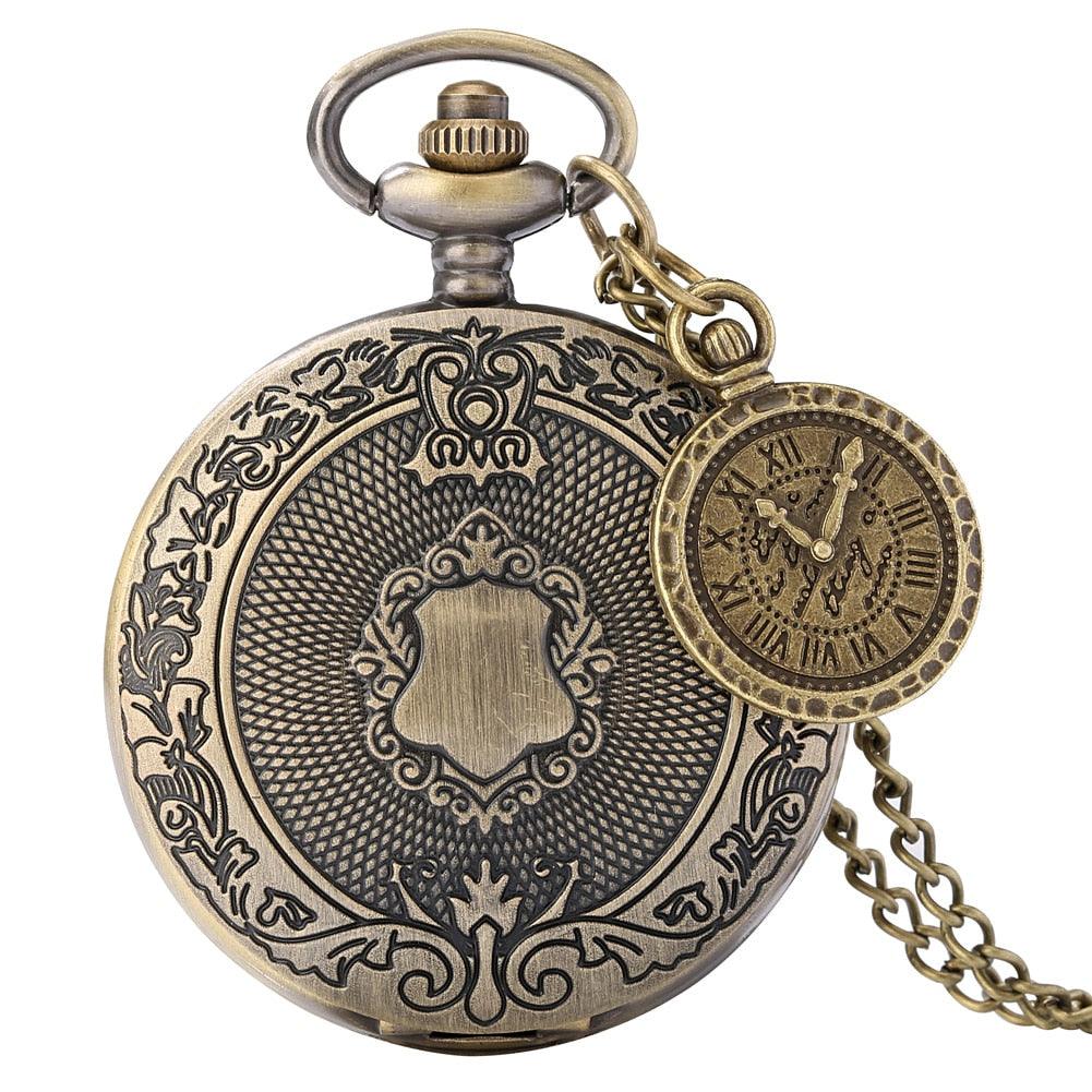 Vintage Hollow Gear Quartz Pocket Watch Watch - The Burner Shop