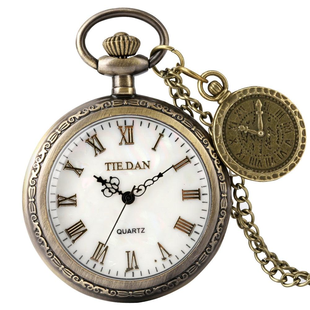 Vintage Hollow Gear Quartz Pocket Watch Watch - The Burner Shop