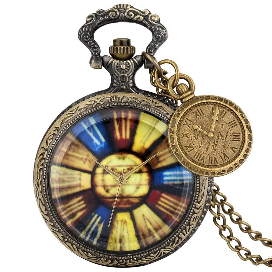 Vintage Hollow Gear Quartz Pocket Watch Watch - The Burner Shop