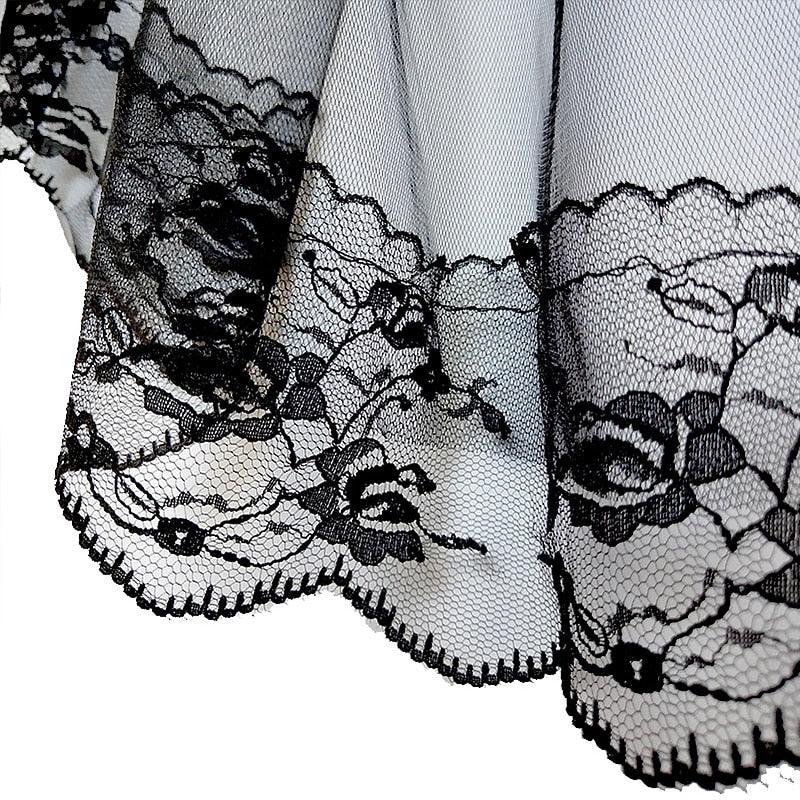 Vintage Lace Bridal Veils Veils - The Burner Shop