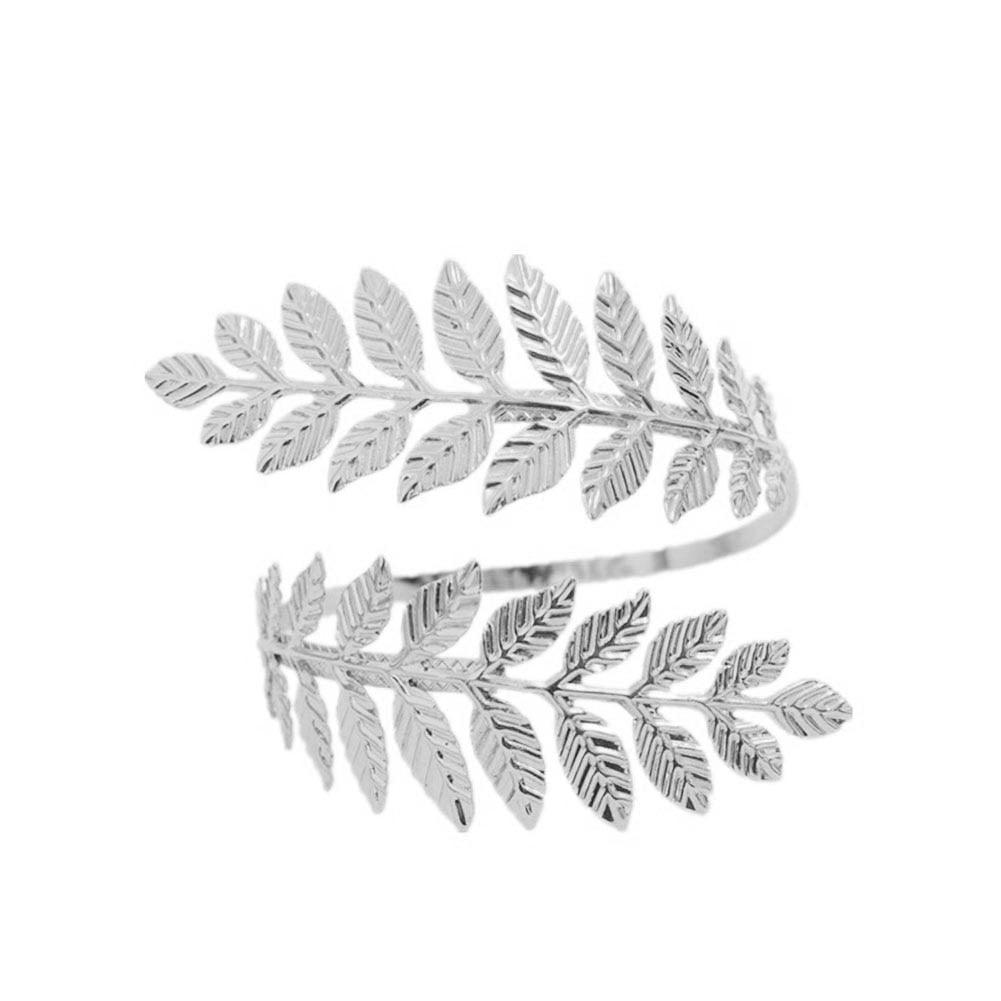 Vintage Roman Laurel Leaf Arm Cuff Arm Bracelets - The Burner Shop