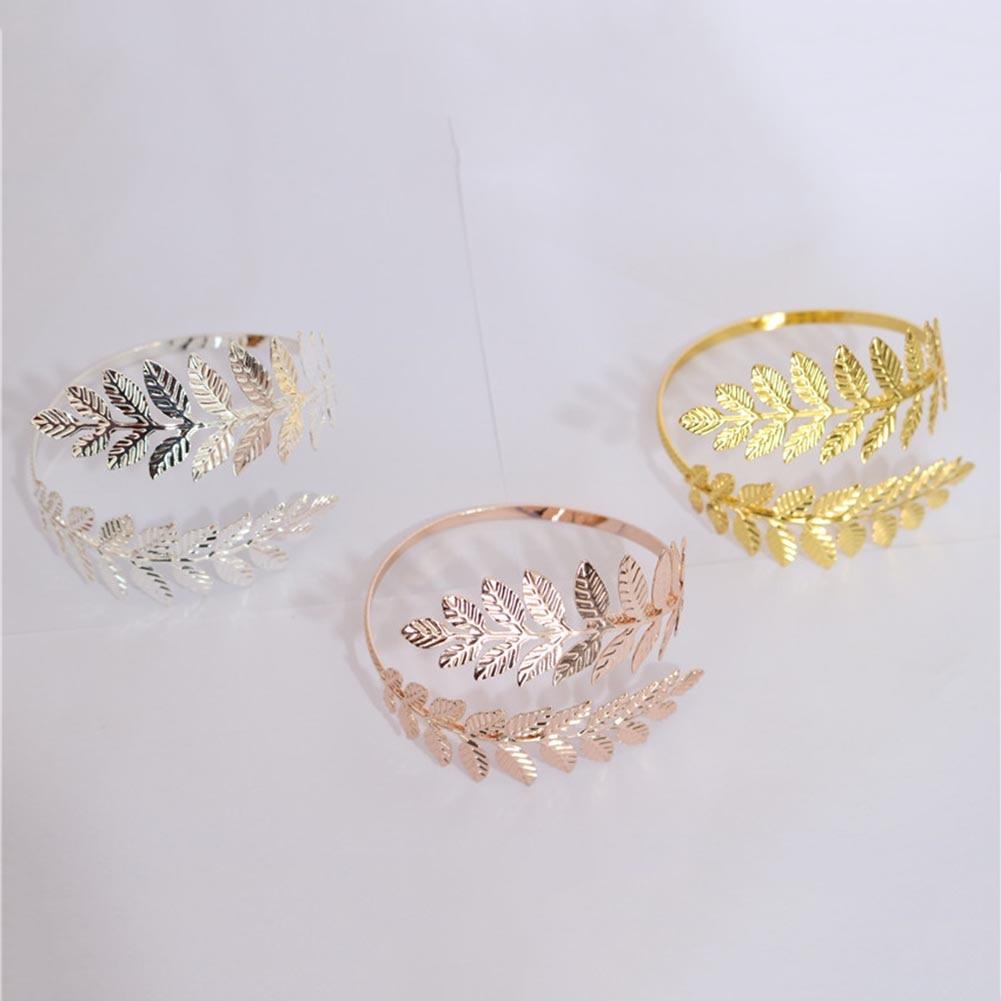 Vintage Roman Laurel Leaf Arm Cuff Arm Bracelets - The Burner Shop