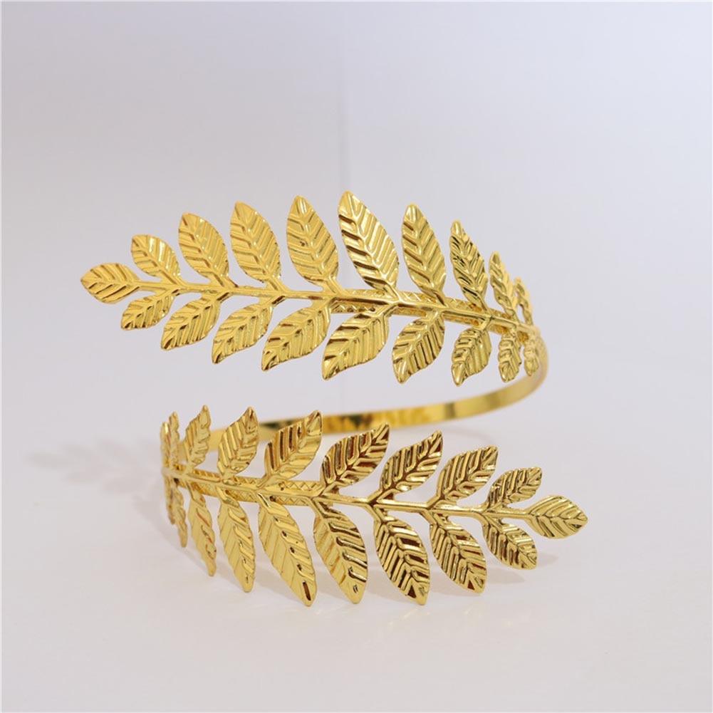 Vintage Roman Laurel Leaf Arm Cuff Arm Bracelets - The Burner Shop