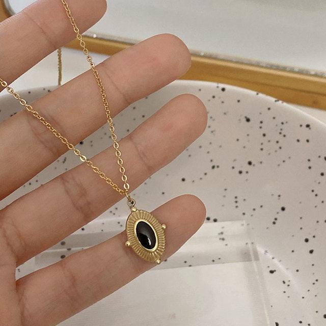 Vintage Water Drop Pendant Necklace Necklaces - The Burner Shop
