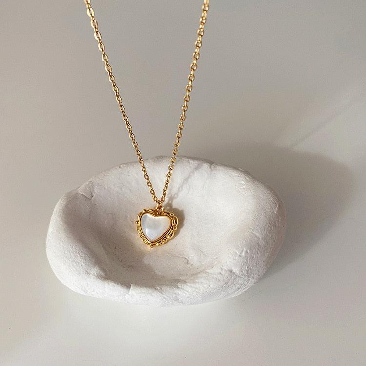 Vintage Water Drop Pendant Necklace Necklaces - The Burner Shop