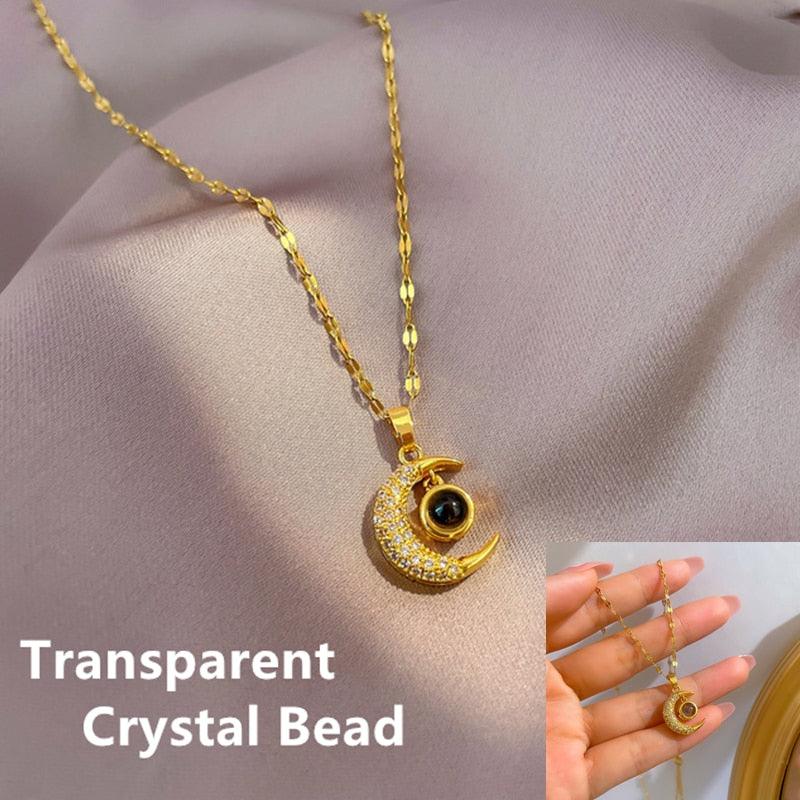 Vintage Water Drop Pendant Necklace Necklaces - The Burner Shop