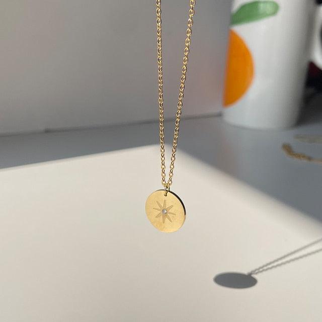 Vintage Water Drop Pendant Necklace Necklaces - The Burner Shop